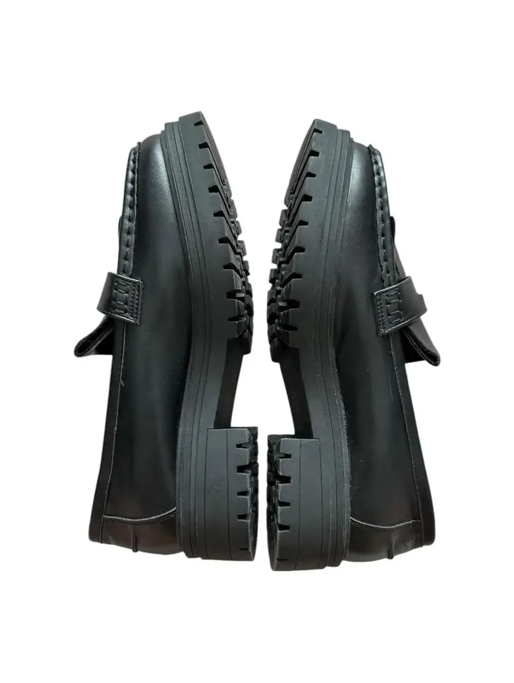 ASOS Design Black Chunky Heel Loafer